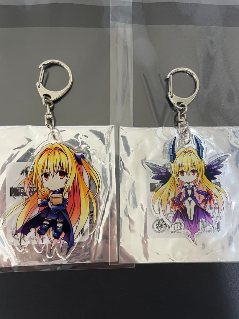 ToLOVEる原画展ランダムアクキー ヤミ・ダークヤミ