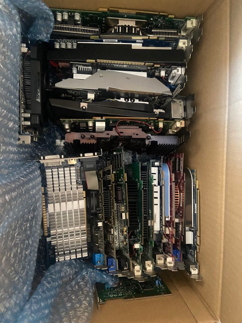 都市鉱山 部品取り 貴金属抽出用 グラフィックカード50枚ぐらい合計14kg