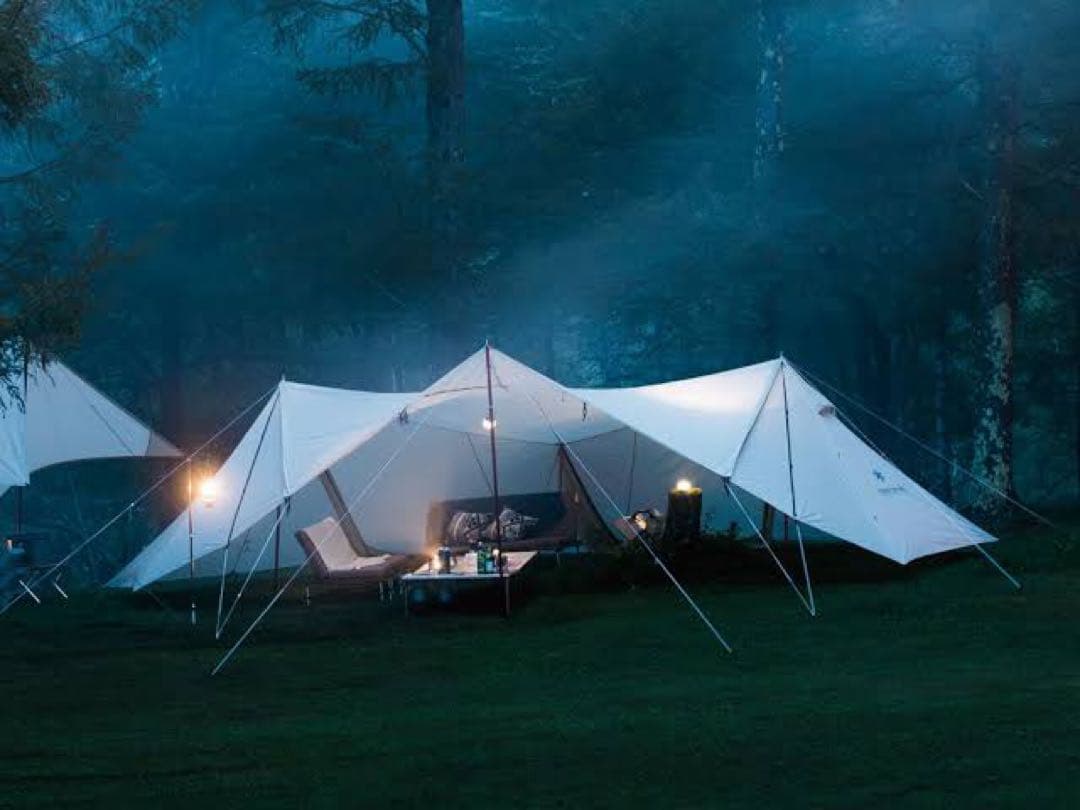 【青空】ランドステーションL アイボリー　 peak ランドステーションL アイボリー| スノーピーク(Snow Peak)