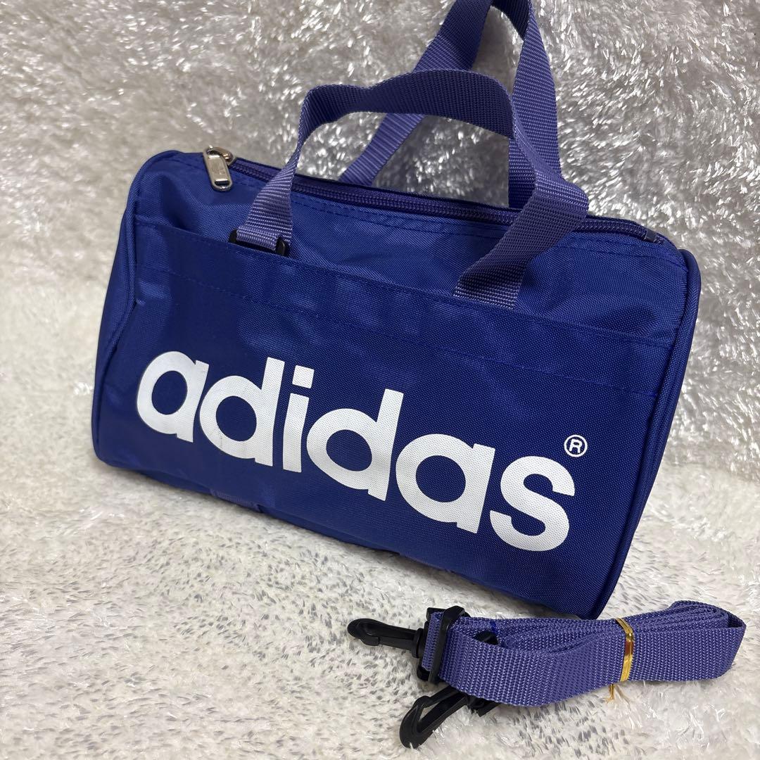 希少✨アディダス デサント製 90sミニボストン ショルダーバック レア