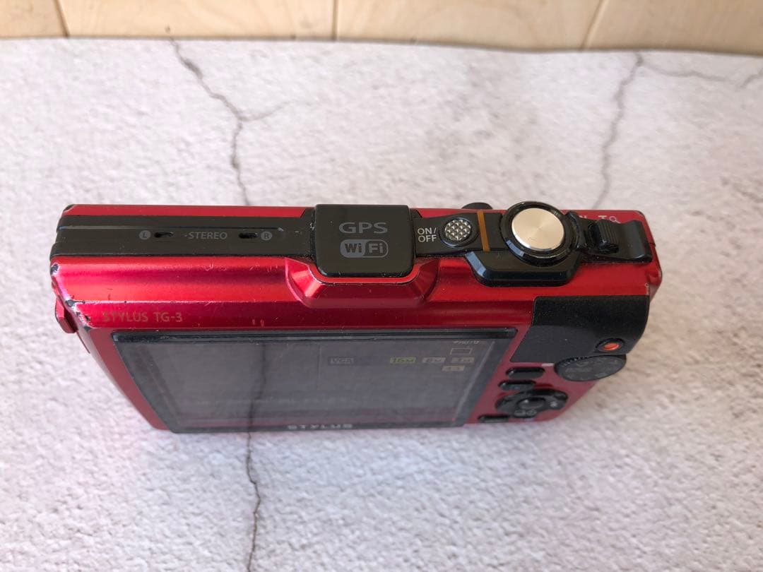 OLYMPUS Tough Stylus TG-3 赤 (D9) - メルカリ