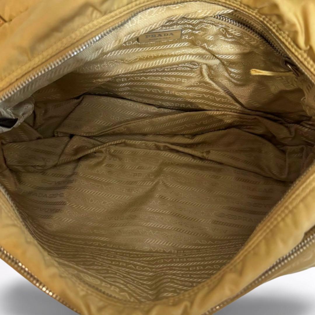 正規品】プラダ PRADA ギャラカード メッセンジャー ナイロン×パイソン