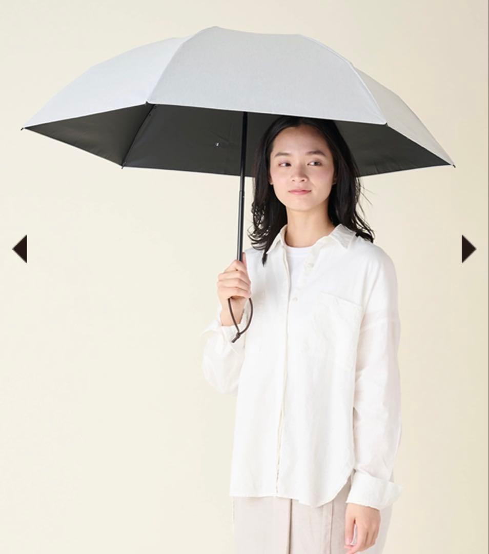 《完売カラー》サンバリア100 ３段折 / moku(グレー)