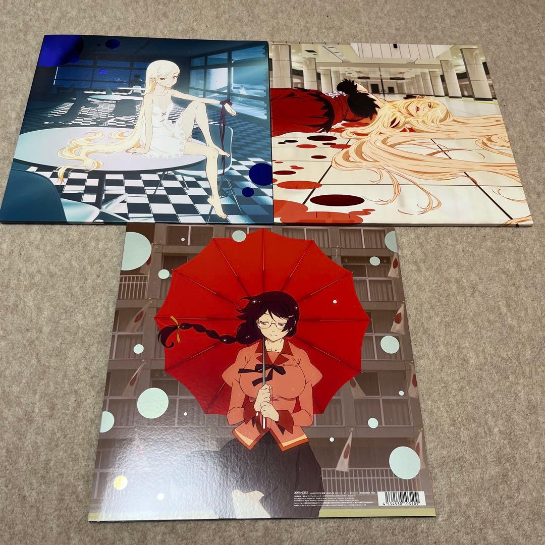 音盤「傷物語」劇伴音楽集アナログレコード3点セット - メルカリ