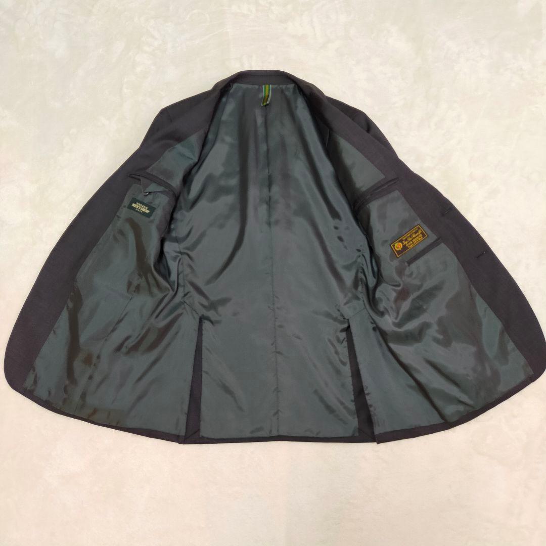 美品 ロロピアーナSUPER130'S ダークブラウン系 スリーピーススーツ