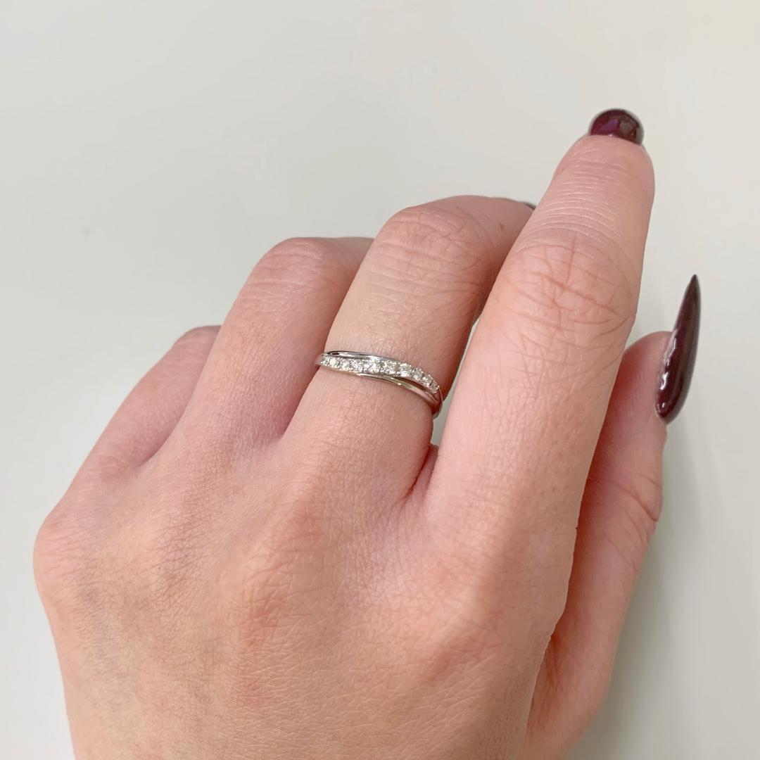 新品 ダイヤ リング 0.15ct Pt950 プラチナ