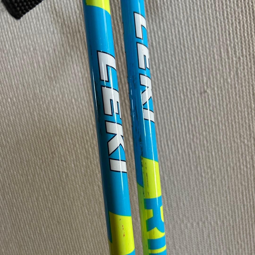 スキー板Hart 120㎝ ストックLEKI 80㎝