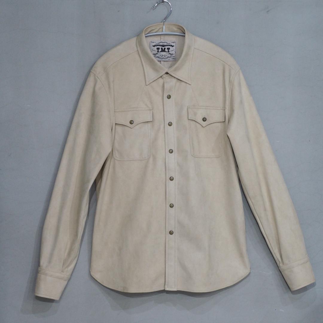 超美品 TMT AMARETTA SUEDE SHIRTS 定価