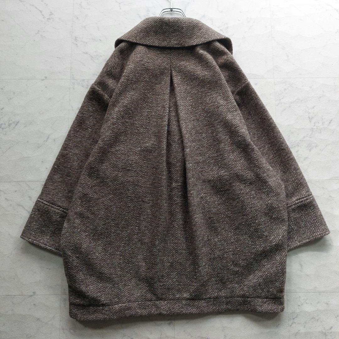 スピックアンドスパン Wスライバーヘリンボーンミドルコート 38 - メルカリ