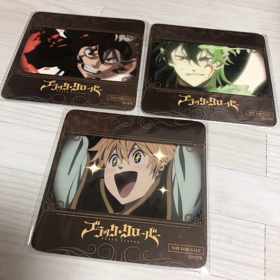 ブラッククローバー webくじ 場面カットコースター アスタ ユノ ラック