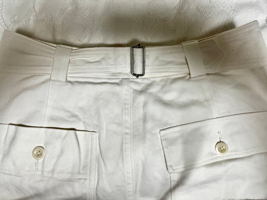 佐々さま専用 MHL. SOFT COTTON DRILL チノパン 白