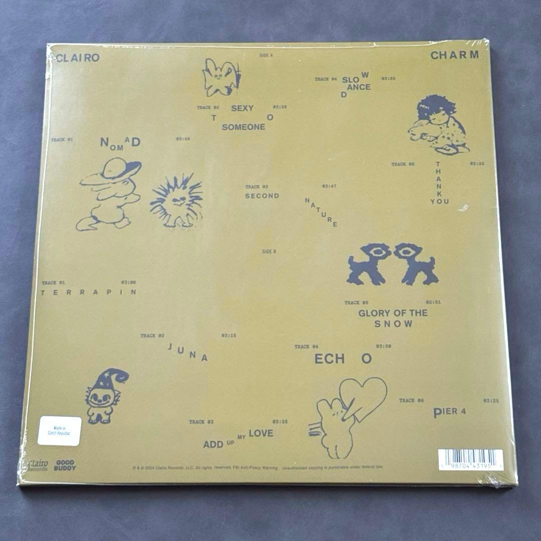 Clairo - Charm【アナログレコード】未開封 カラーヴァイナル - メルカリ