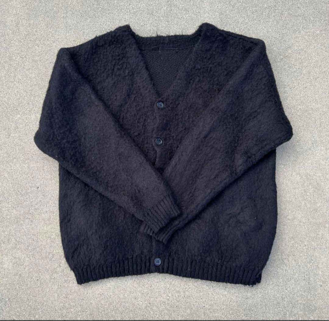 モヘアニットカーディガン 80s モーガン蔵人 - メルカリ