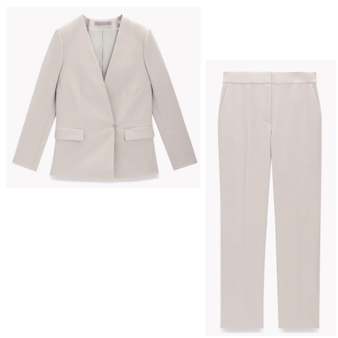 theory luxe 23SS Vimont パンツスーツソフトグレー - メルカリ
