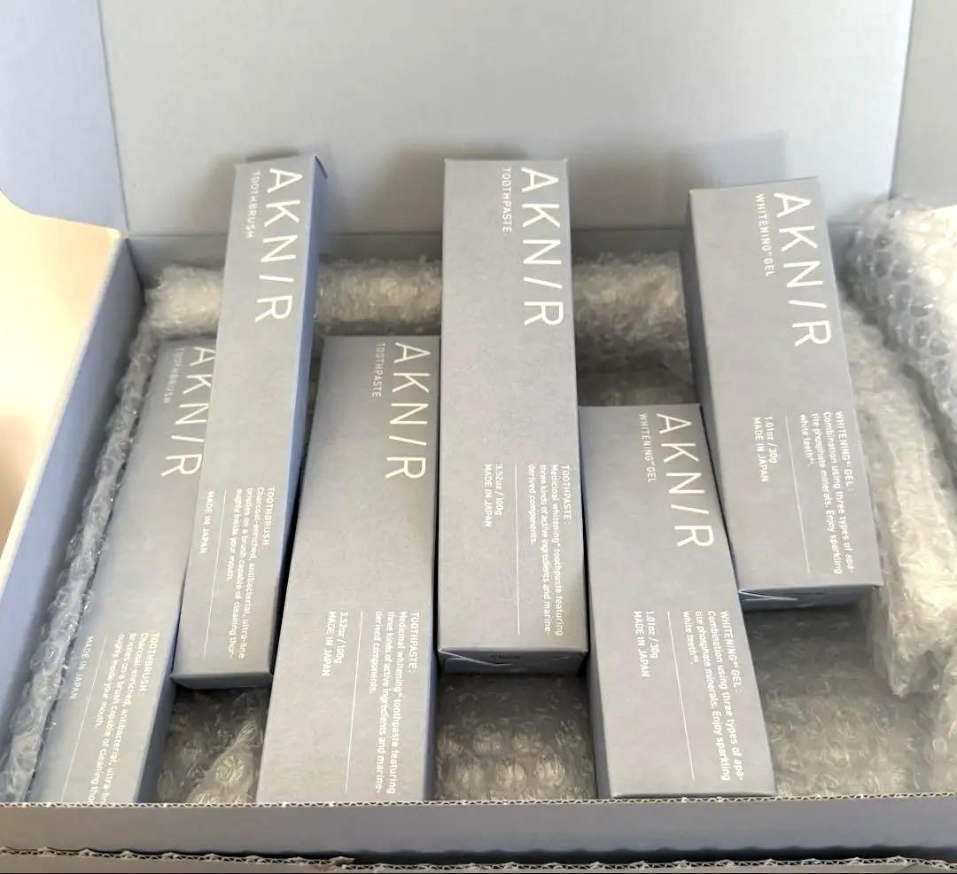 AKNIR オーラルケア 6本セット AKNIR オーラルケア 6本セット ホワイトニングセット｜AKNIR（アクニー