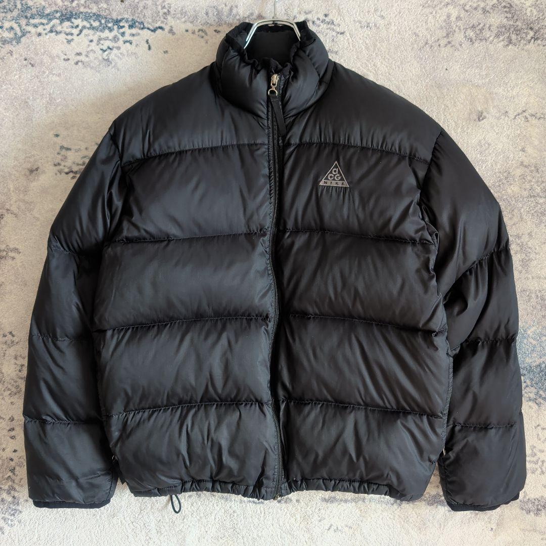 90s NIKE ACG ダウンジャケット 刺繍ロゴ 旧タグ y2k 入手困難 - メルカリ