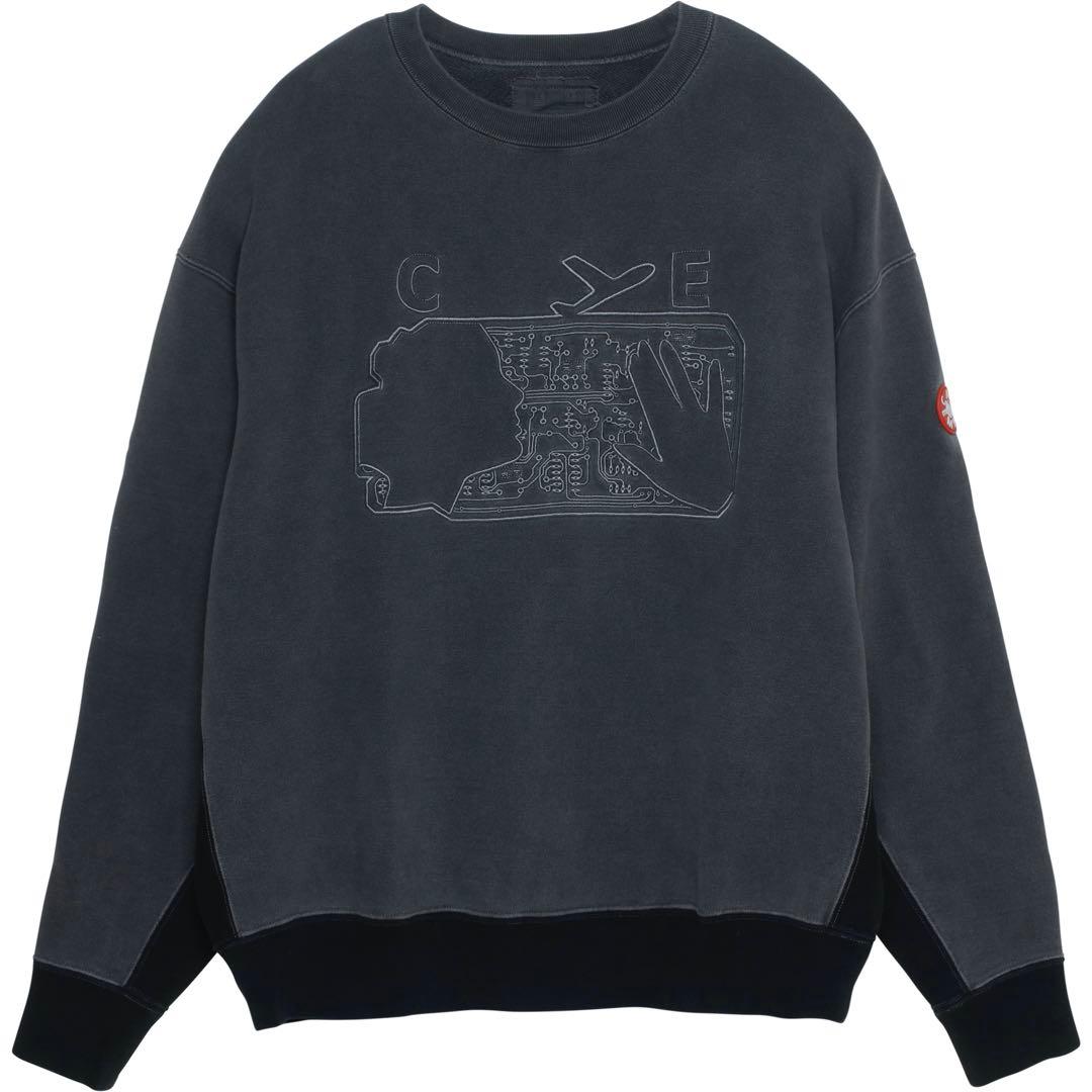 C.E CAVEMPT シーイー EMB DEPART CREW NECK L - メルカリ