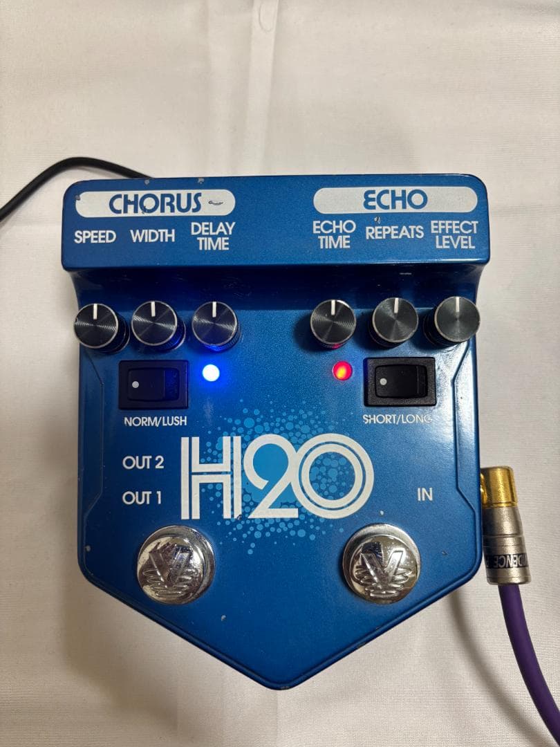 【動作確認済】Visual Sound V2 H2O コーラス ディレイ VISUAL SOUND H2O V2｜コンペーa.k.a.KEIOH