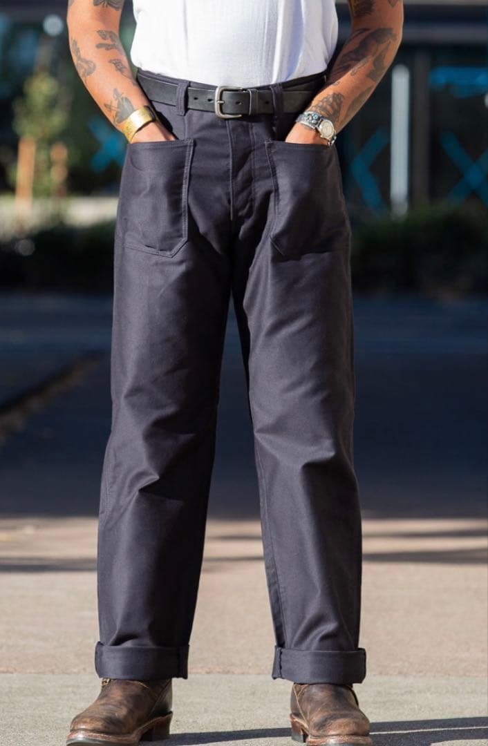 30800 激渋 リアルマッコイズ U.S.N. N-1 デッキトラウザーズ - メルカリ