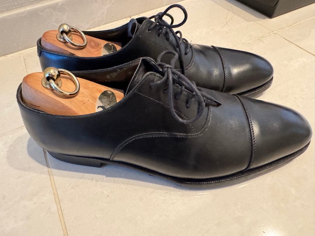 Crockett & Jones Audley 6.5D ストレートチップ