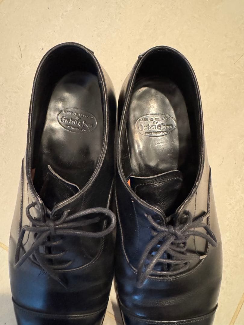 Crockett & Jones Audley 6.5D ストレートチップ