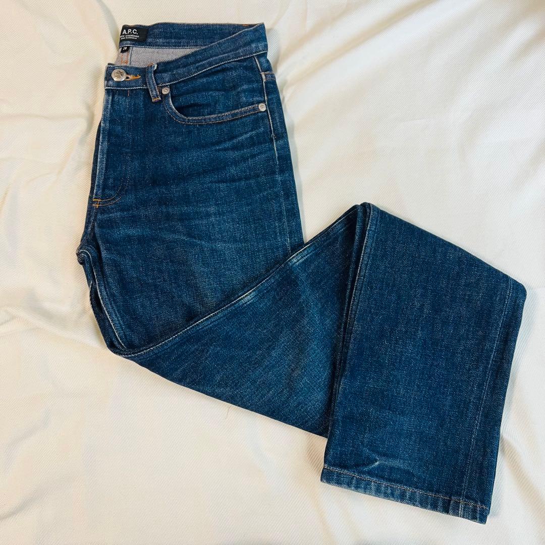 A.P.C. NEW STANDARD セルビッチデニム W28 赤耳 濃紺 - メルカリ