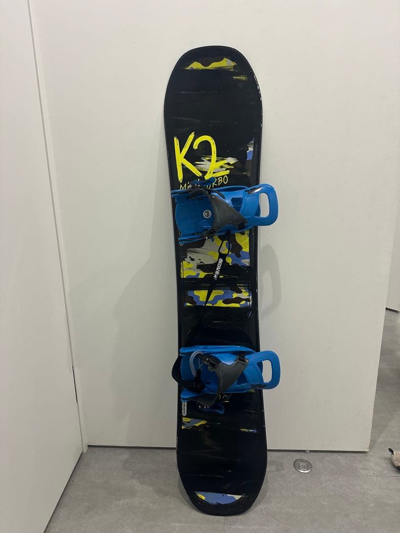 TAKEさん専用K2 MINI TURBO 120 スノーボード ビンディング K2 【キッズ スノーボード2点セット】K2 MINI TURBO スノーボード
