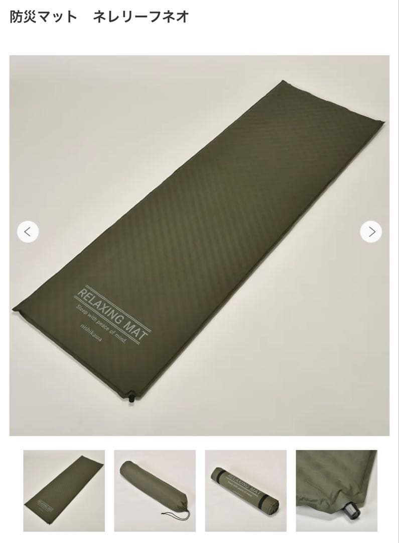 マットレスパッド　防災　西川布団　アウトドア 西川 防災マット PLACEST マットレス シングル 避難所 寝床 避難用