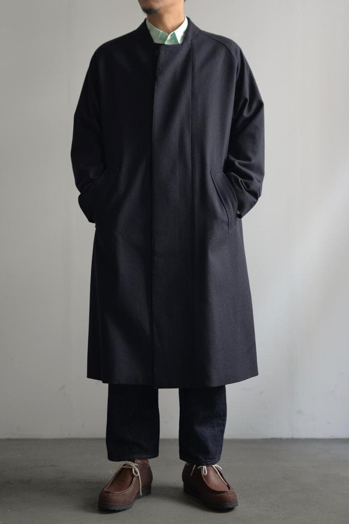 定価17万 新品 seya. TEMPLE TRENCH COAT L グレー - メルカリ