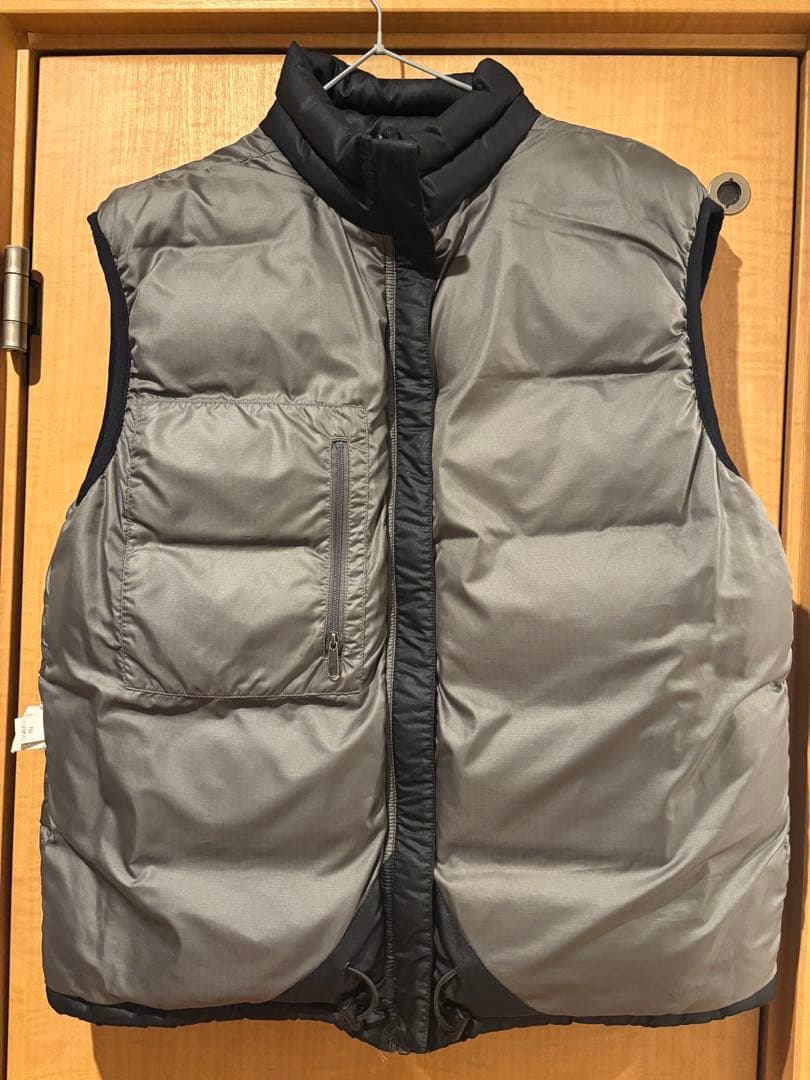 美品】patagonia 黒 オールドグースダウンベスト ドローコード 00s