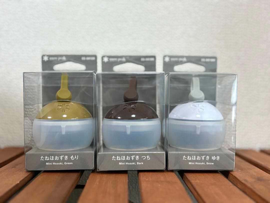  peak たねほおずき　未使用品　3色セット snow peak（スノーピーク） ほおずき＋シェードセット 2点セット たね