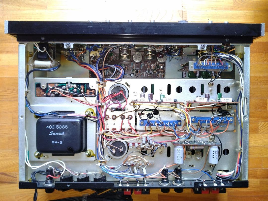 サンスイAU-666プリメインアンプ中古(整備済完動品)