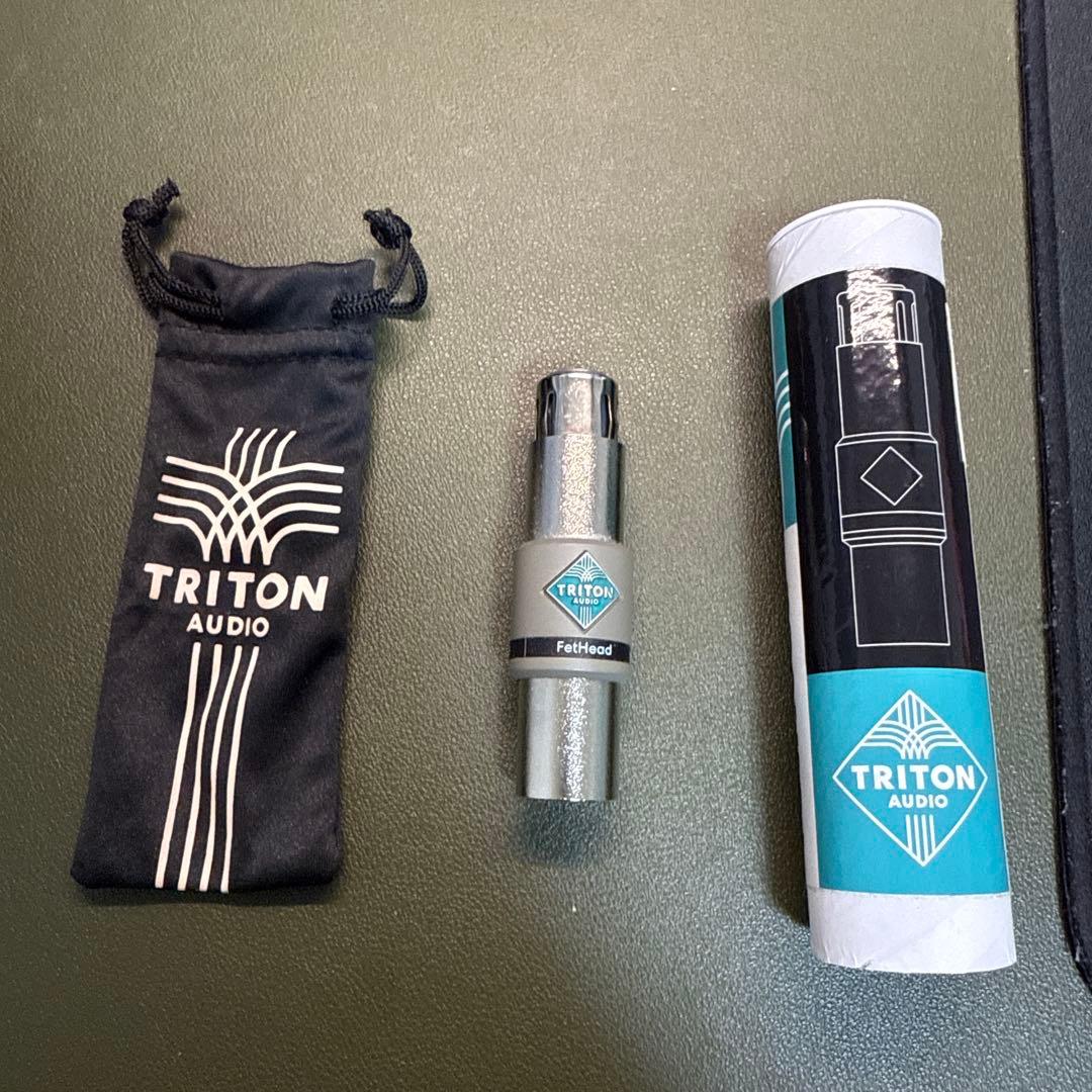 TRITON AUDIO FetHead マイクプリアンプ 楽天市場】Triton Audio FetHead トリトンオーディオ フェットヘッド