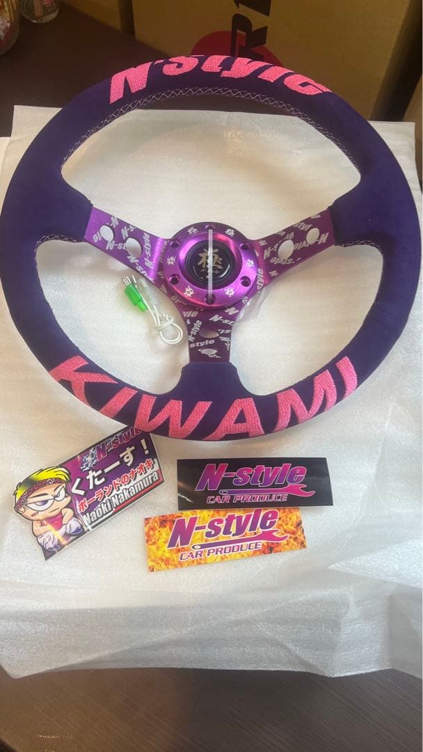 N-style KIWAMI ステアリングホイール - メルカリ