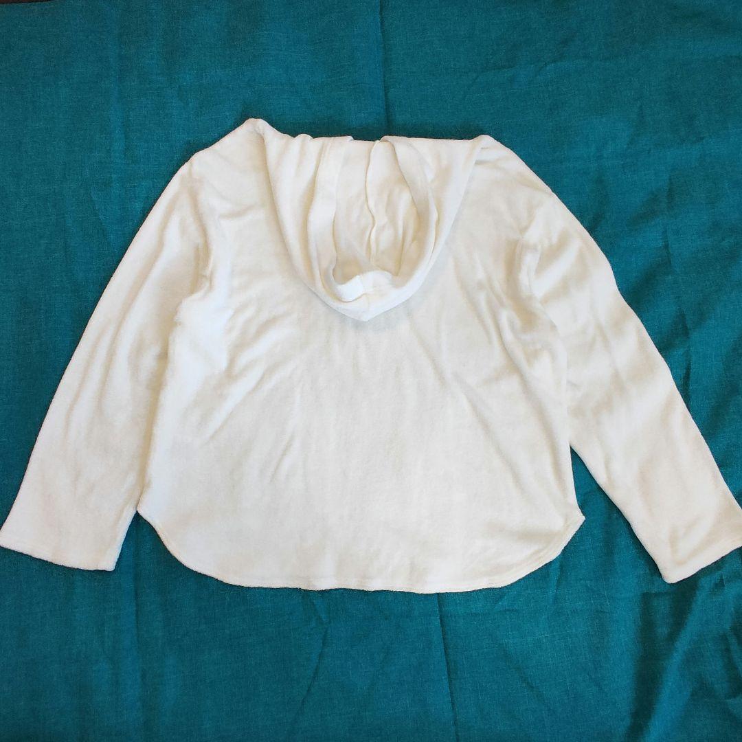 美品】ギャルリーヴィー コットン カシミア パイルフーデッドプル