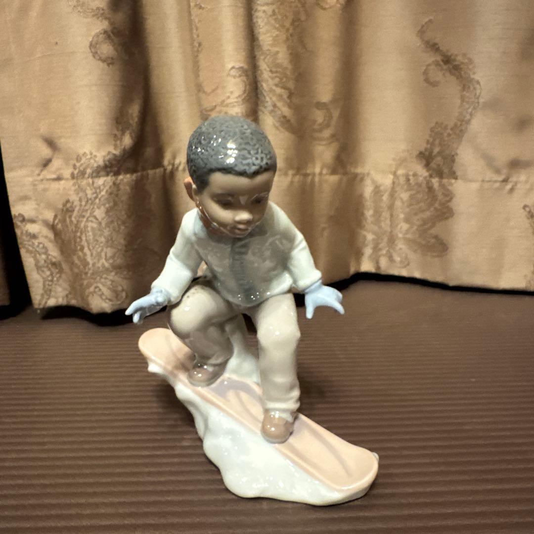 【リヤドロ】【お値段交渉可】スノーボード　少年 リヤドロ】【お値段交渉可】スノーボード 少年