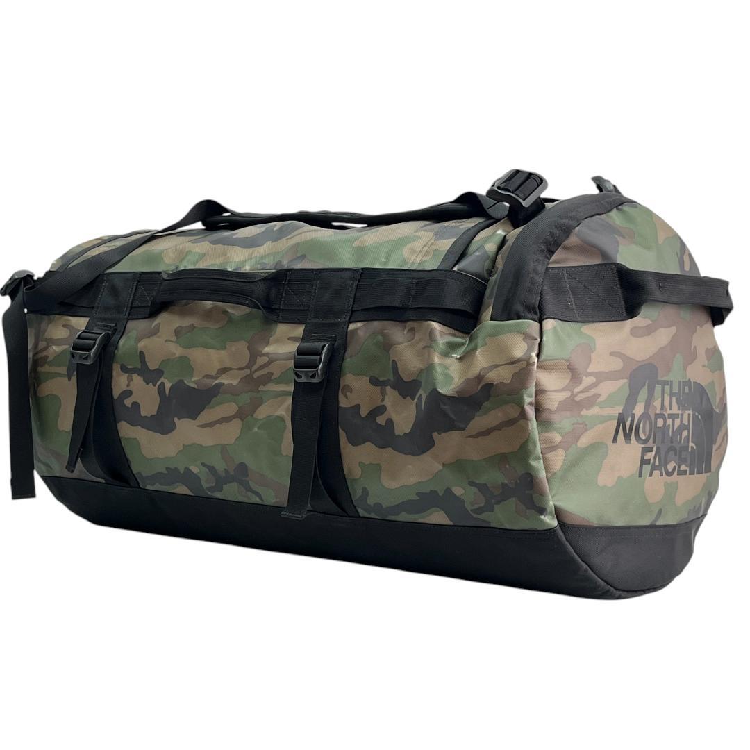 ノースフェイス カモフラ 迷彩 ボストンバッグ ダッフルバッグ 3way 大