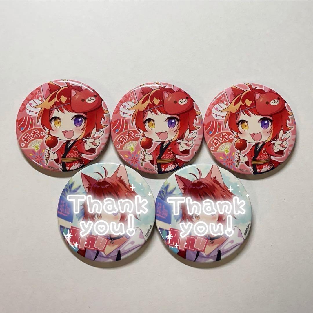 すとぷり 2021年夏 莉犬 缶バッジ デフォ - メルカリ