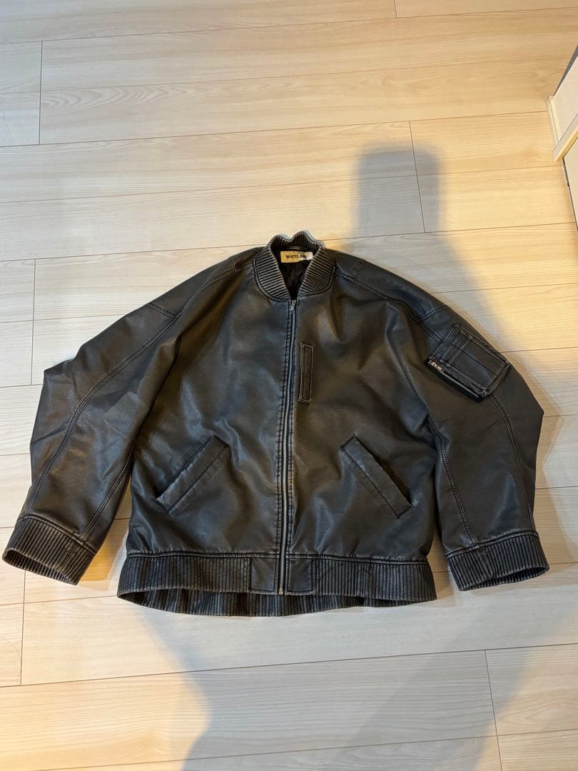 ホワイトランド BLACKBURN BIG PU MA-1 フリーサイズ - メルカリ