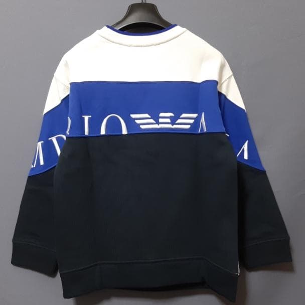 新品・値下げ】エンポリオアルマーニ/ジュニア 刺繍スウェット 14A・14