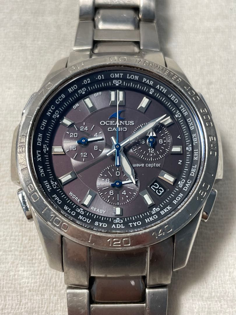 時計 CASIO OSEANUS OCW-600 OCEANUS カシオ 腕時計 オシアナス 電波 ソーラー OCW-600 : 親切な 玉