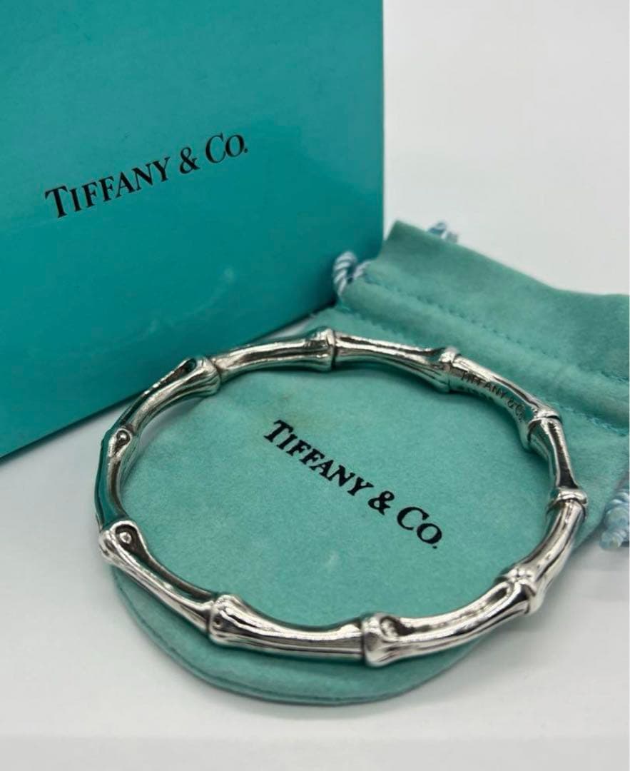 最終値下げ ティファニー TIFFANY バンブー バングル ブレスレット