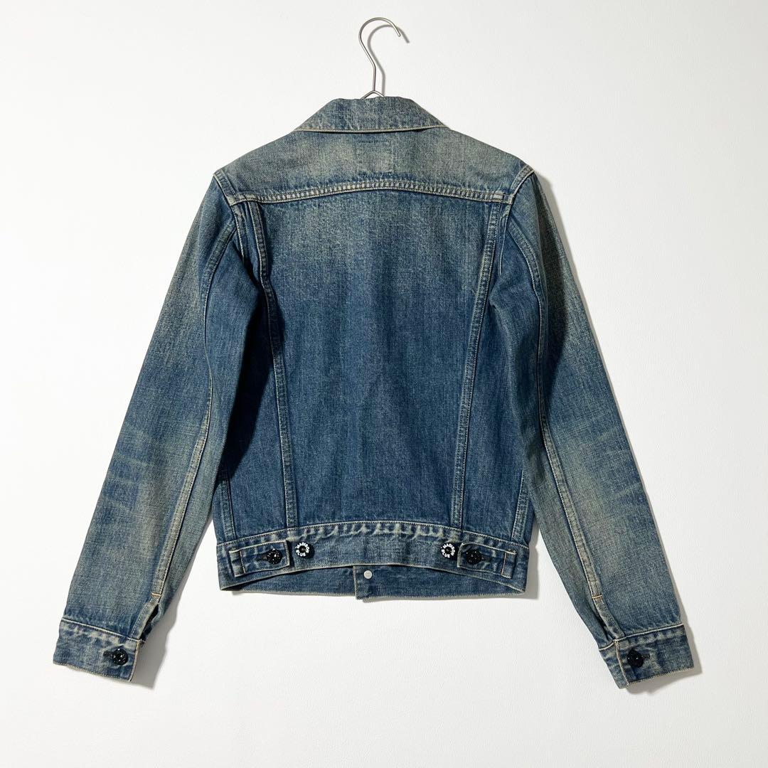 3354【美品】マディソンブルー デニムジャケット Gジャン インディゴ S