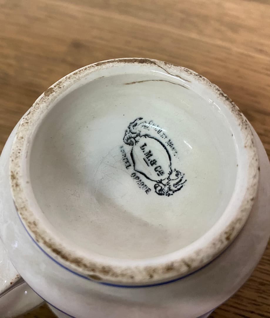 ブリュロ ブリュロカップ モントロー フランスアンティーク フランス