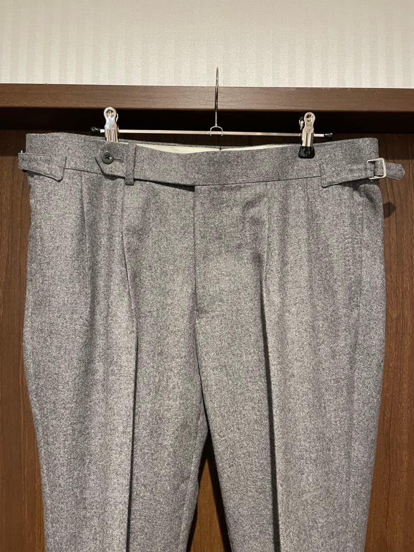 サイズ50 リングヂャケット フランネル スラックス サイドアジャスター