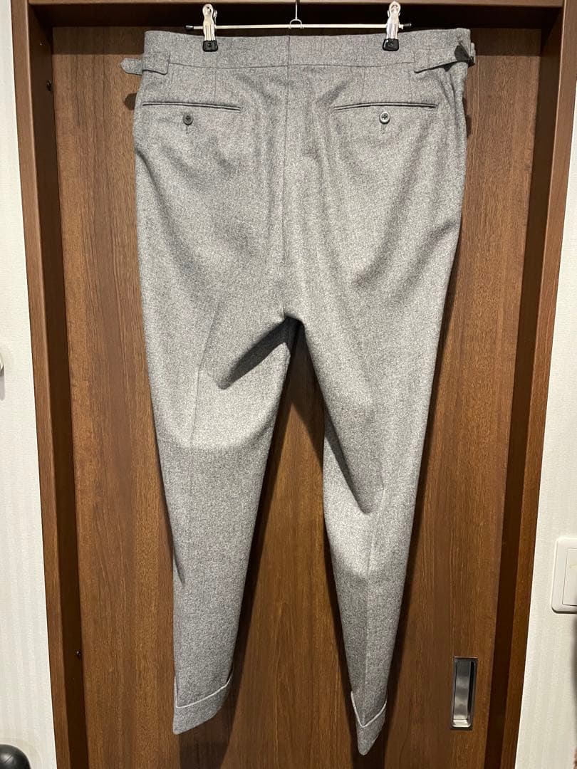 サイズ50 リングヂャケット フランネル スラックス サイドアジャスター