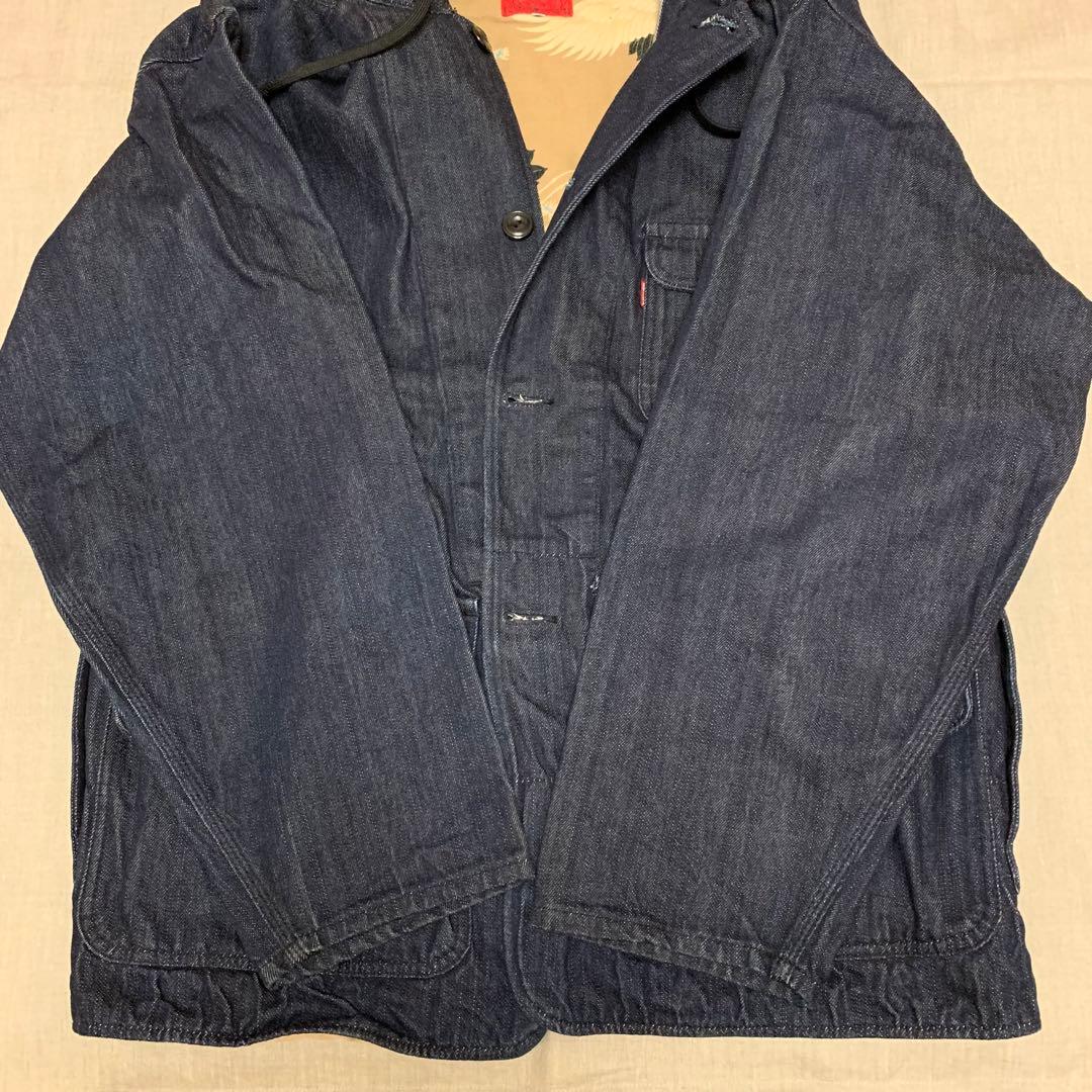 EVISU エヴィス デニム ハンタージャケット 40(XL相当) 濃紺 - メルカリ