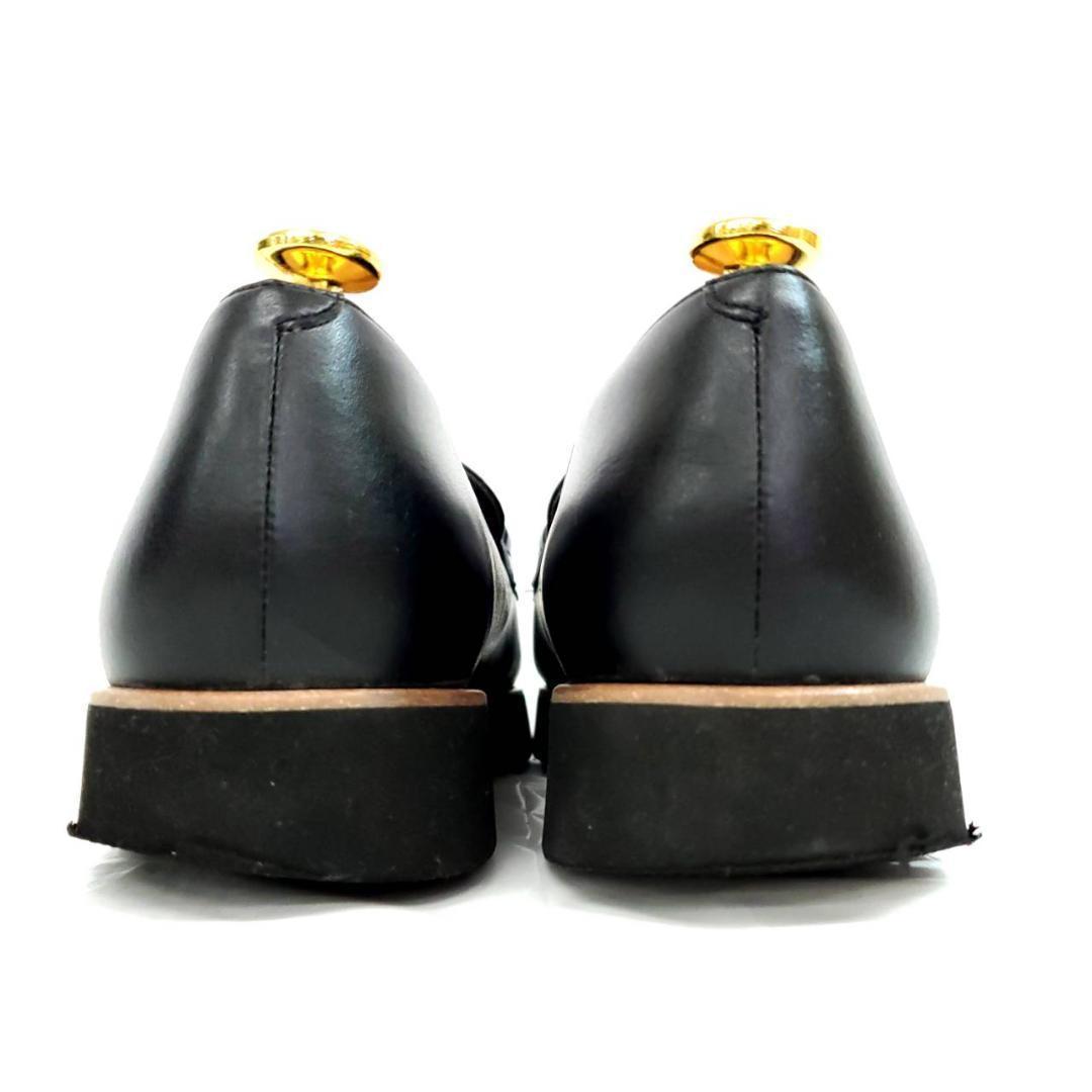 ダイアナ ビット 金具 厚底 本革 レザー ブラック 25cm - メルカリ