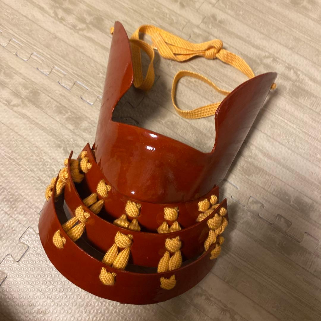 着用可能】手作り半頬 面頬 武具 鎧兜 甲冑 等身大 mempo mask - メルカリ