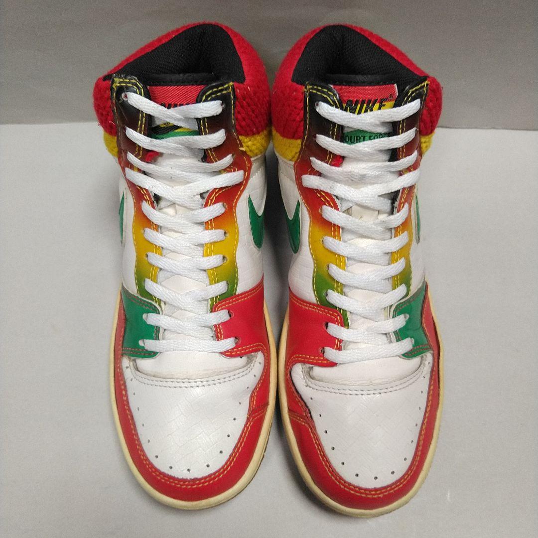 NIKEナイキ2008年製COURT FORCE HIコートフォース25㎝レゲエ - メルカリ